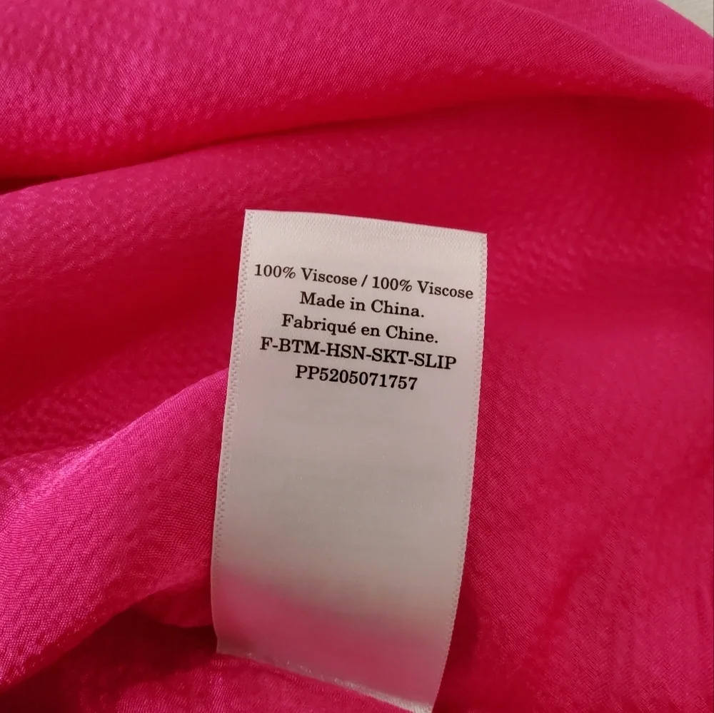 Everlane Hammered Textured Satin Slip Skirt Size 10